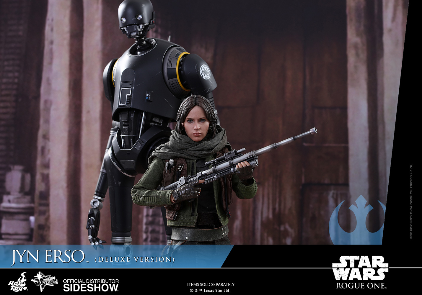 Jyn Erso (Deluxe Version) Sixth Scale Figure by Hot Toys